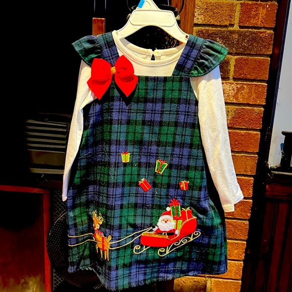 Toddler Christmas dress - Picture 1 of 8